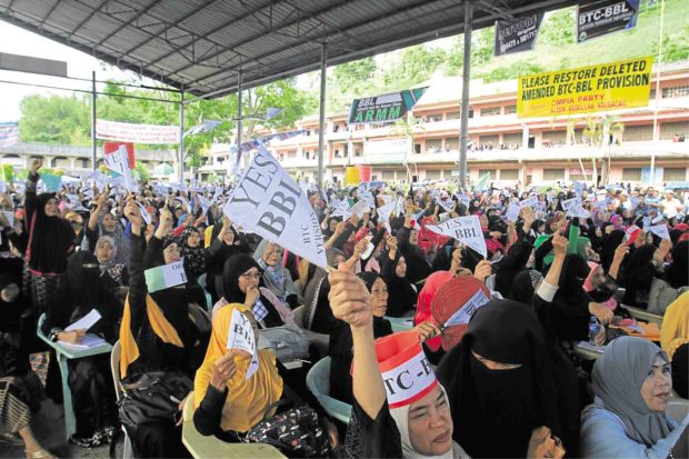 Stop Bangsamoro law, group asks Supreme Court