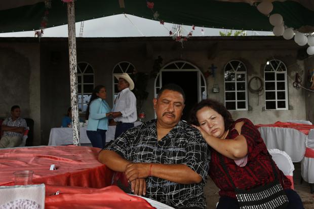Maria Mendoza-Sanchez with husband Eusesbio Sanchez