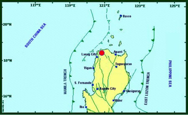 20181205 Earthquake Ilocos Norte Phivolcs
