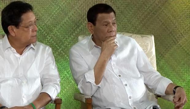 Silvestre Bello III and Rodrigo Duterte