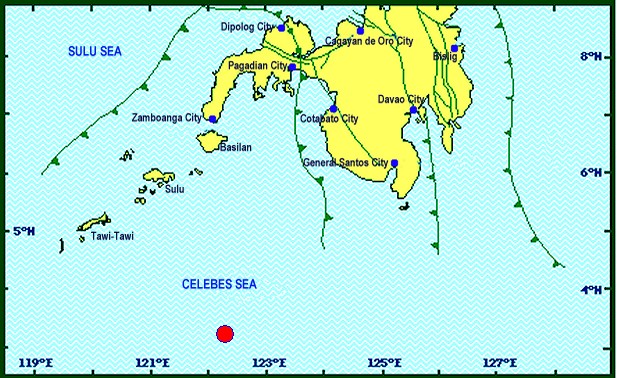 4.7 quake hits off Tawi-Tawi