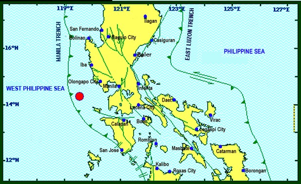 3.6 quake jolts northern Mindoro