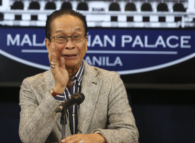 Panelo says sorry to Robredo over remarks on false info, but not for spreading lies