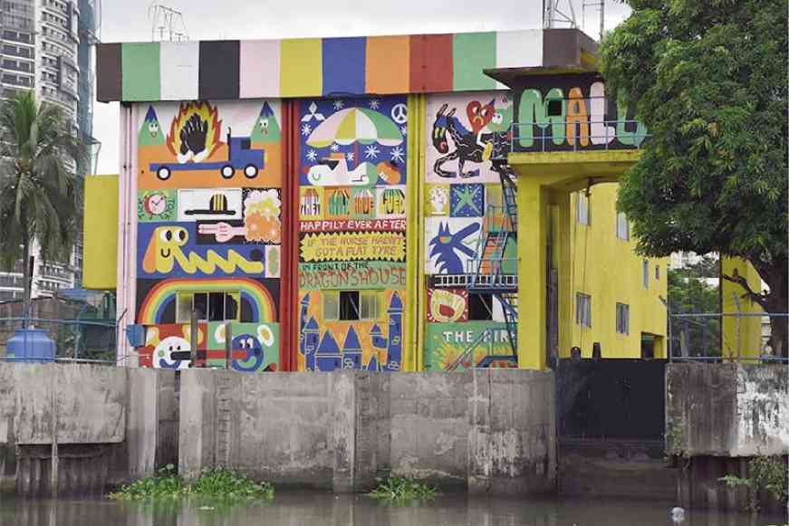 Next on MMDA to-do list: Paint Pasig River retaining walls