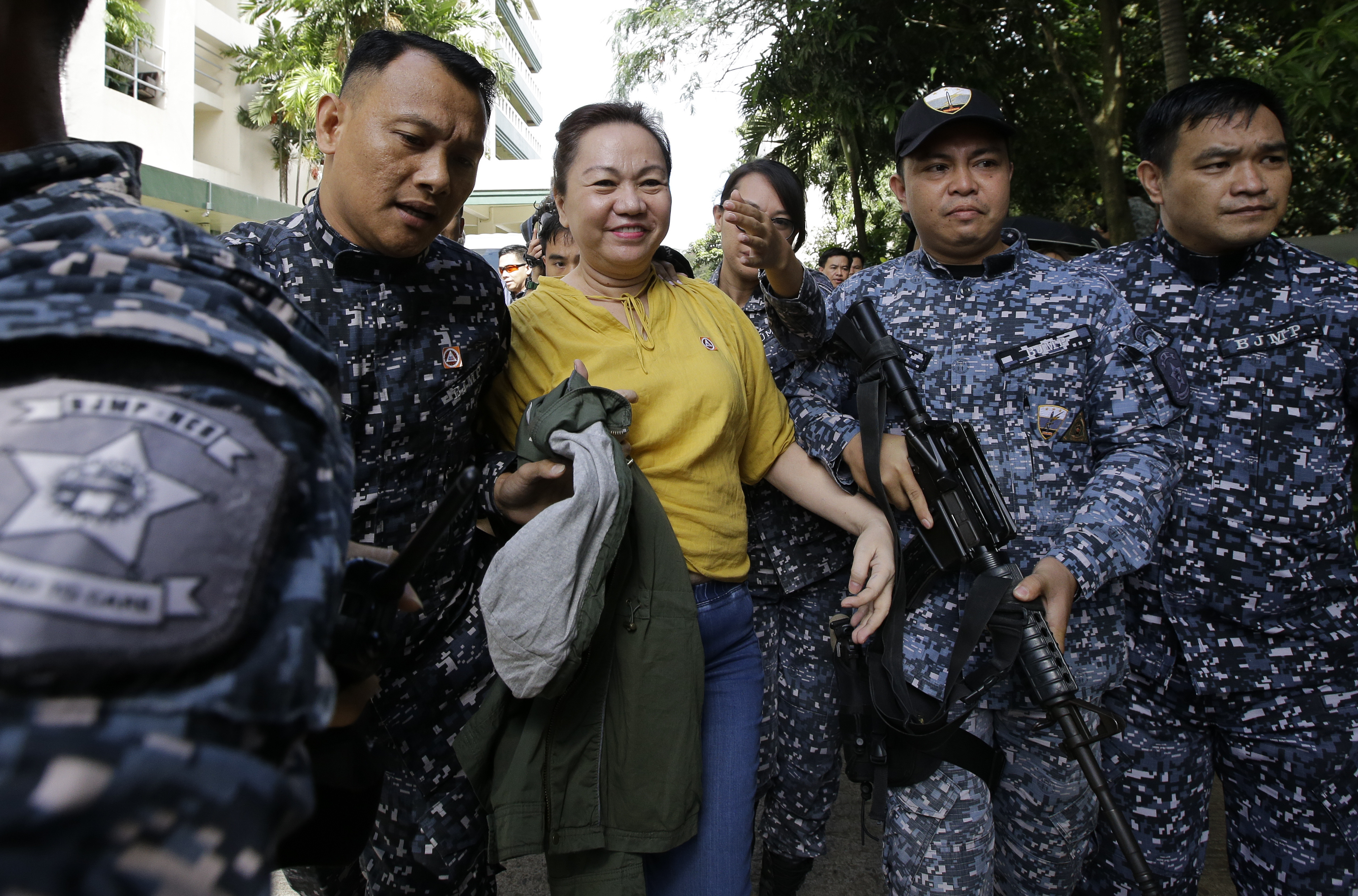 Napoles can now attend hearings after Sandigan receives SC notice