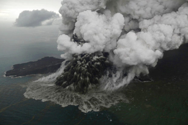 Indonesia volcano shrinks to a third its size after eruptions
