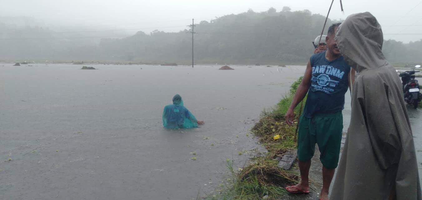 Six-hour heavy rains flood villages, rice fields in Bohol 