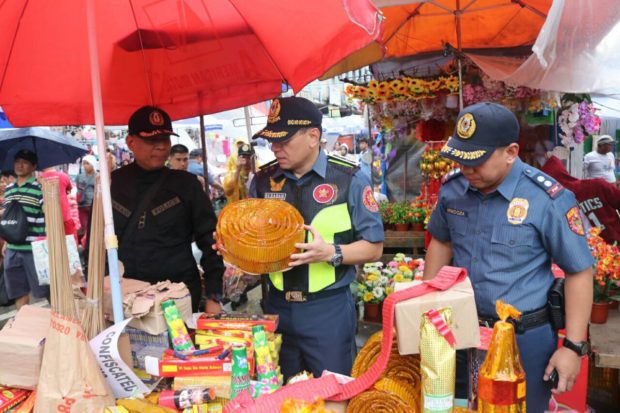LOOK: Over P30,000 worth of illegal firecrackers confiscated in Divisoria