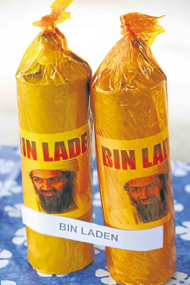 DEADLY A firecracker known as Bin Laden had been declared illegal. NIÑO JESUS ORBETA