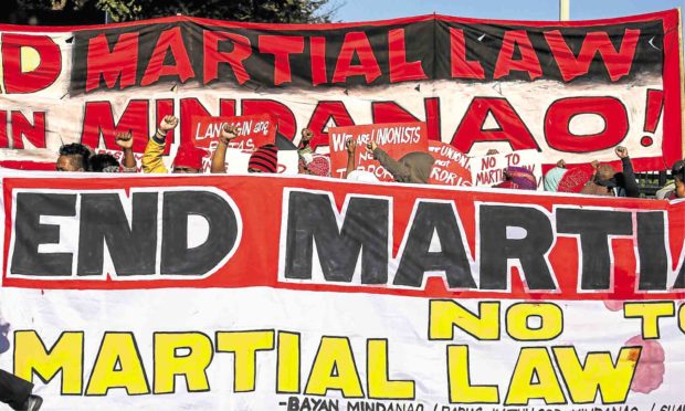 Mindanao martial law extension: SC justice questions existence of rebellion