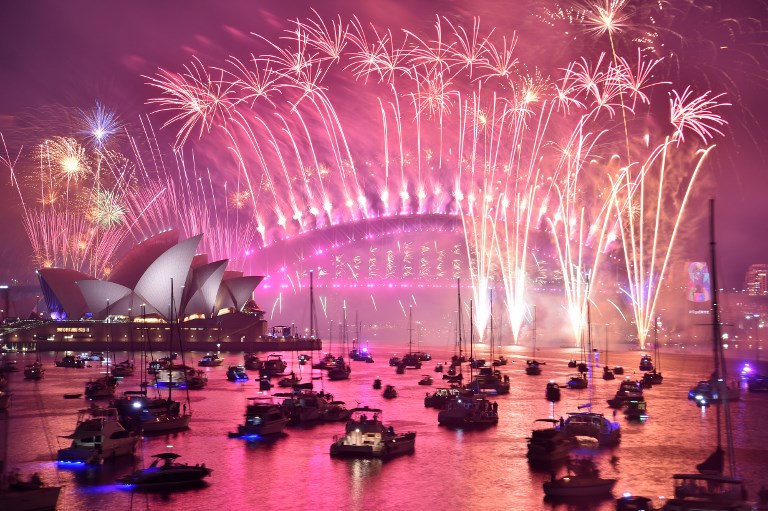 World welcomes 2019 with fireworks and festivities