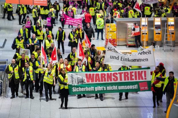 Hundreds of flights axed as fresh strike hits German airports
