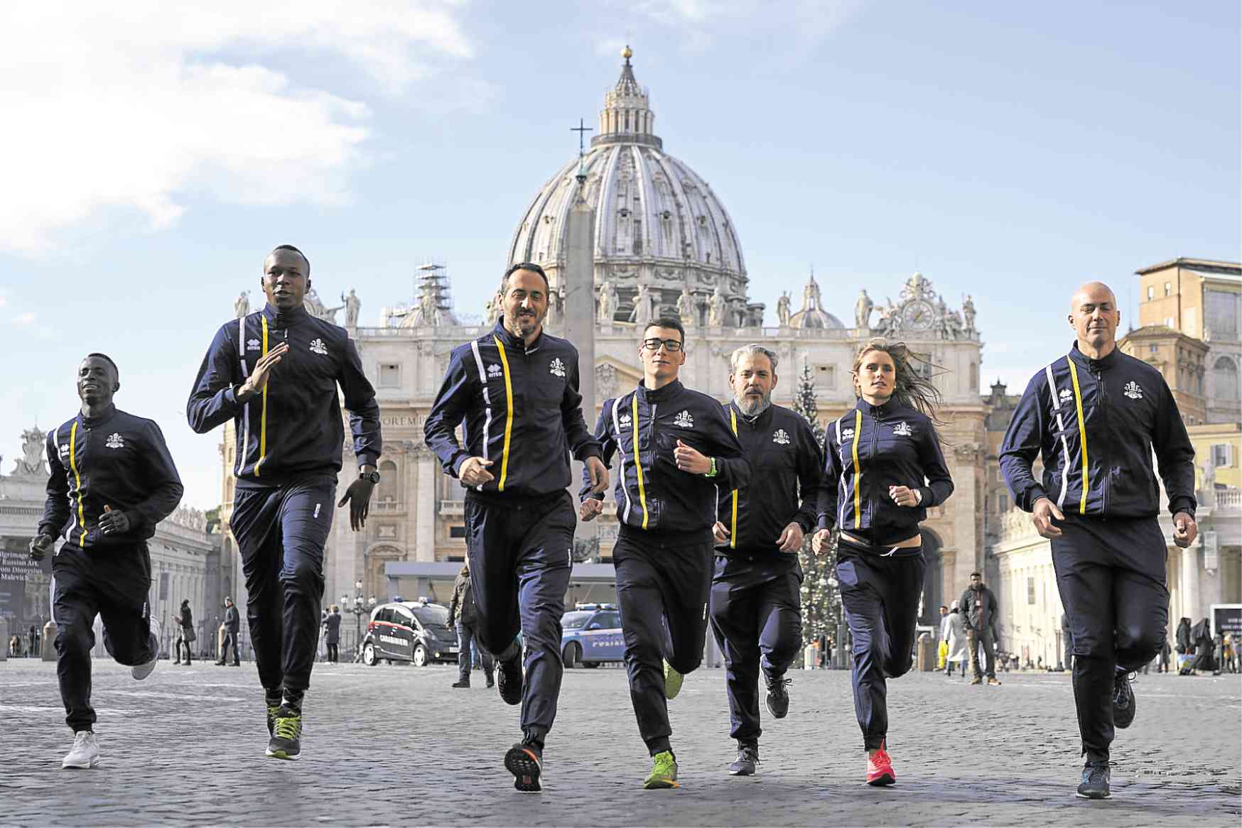 Vatican athletes get Olympic blessing