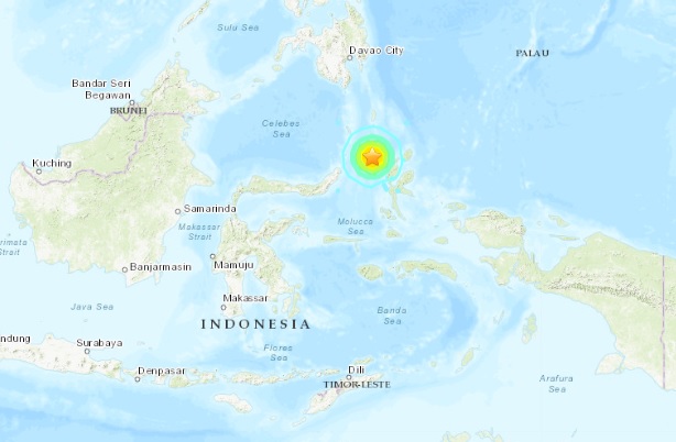 Strong 6.6-magnitude quake hits off Indonesia 