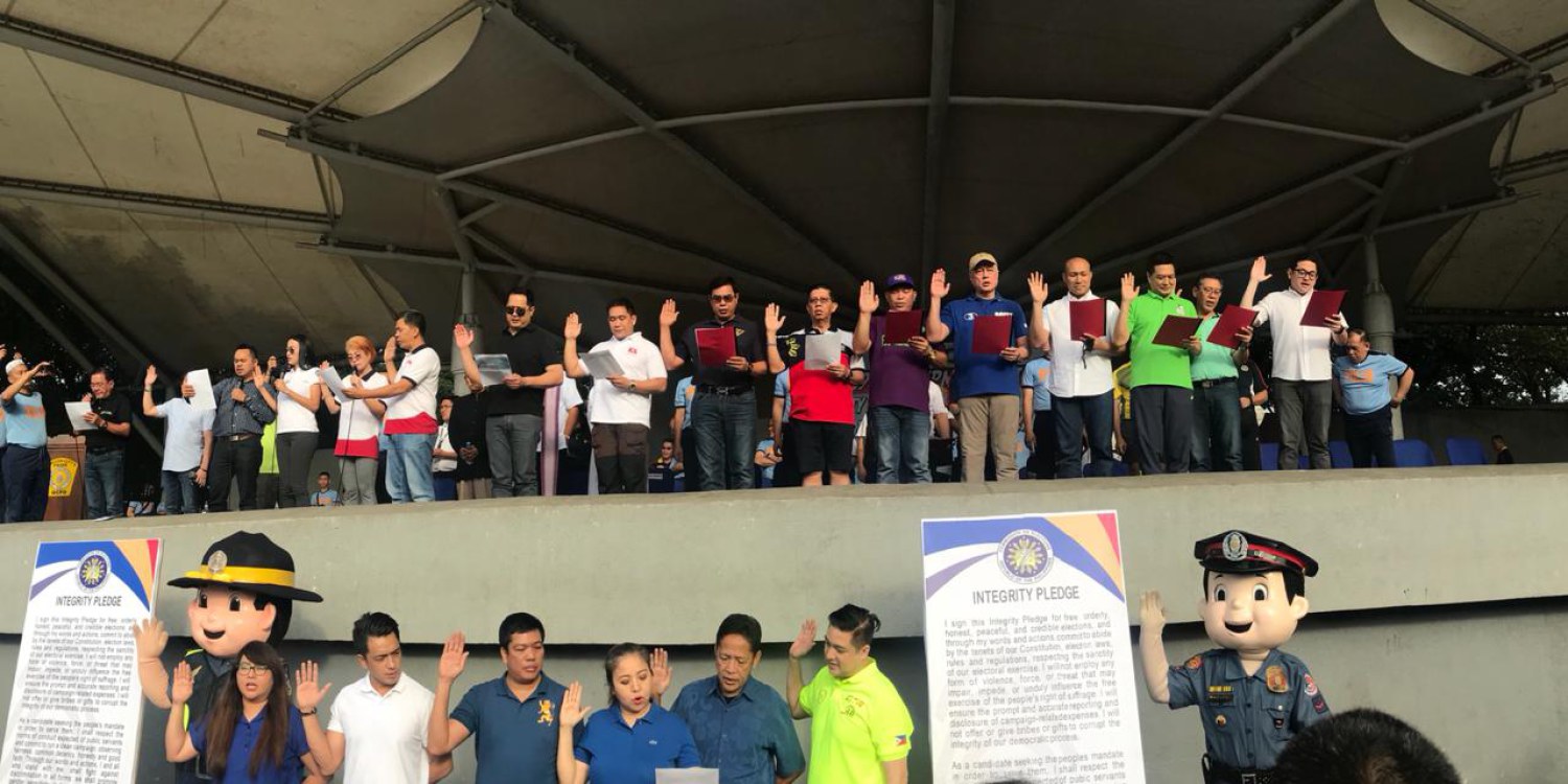 Hundreds call for fair, honest #Eleksyon2019