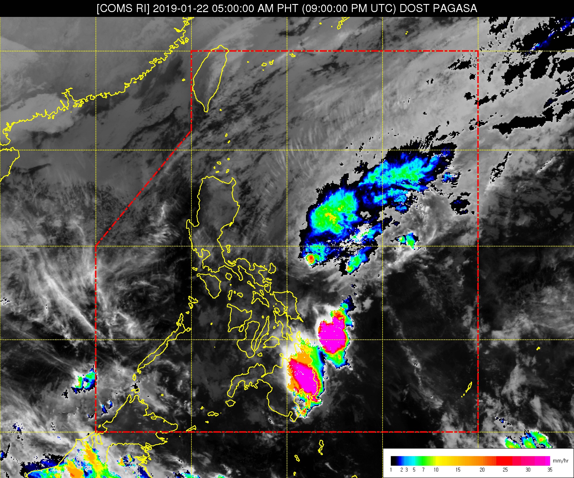‘Amang’ weakens, now an LPA; but rain to continue