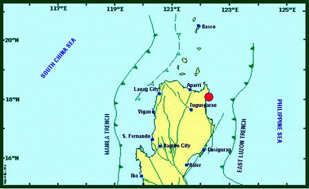 3.0-magnitude quake hits Cagayan