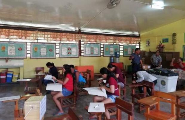 Mock elections in Bohol