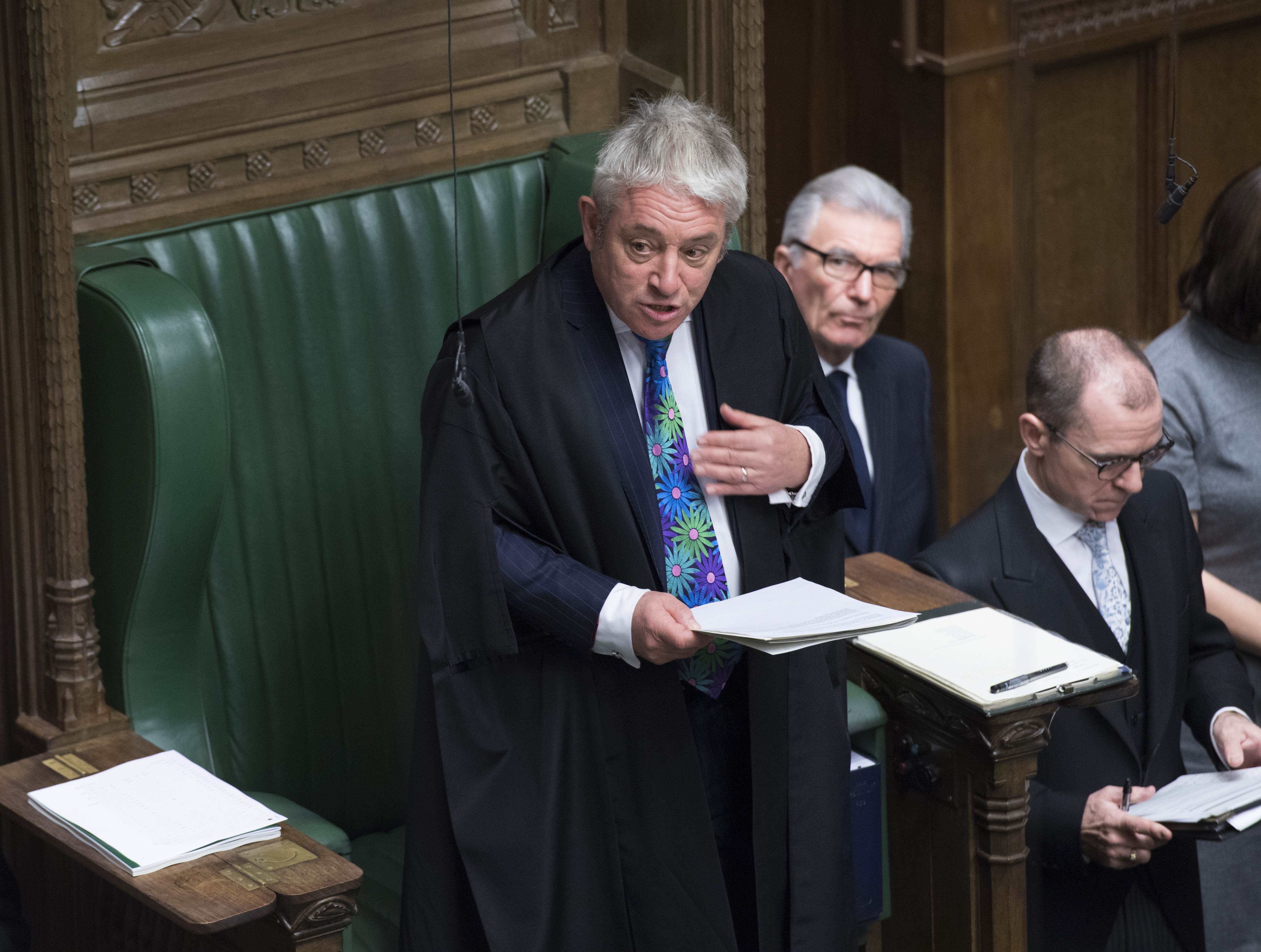 ORRR-DUHHH: Britain Parliament speaker seeks to calm debate