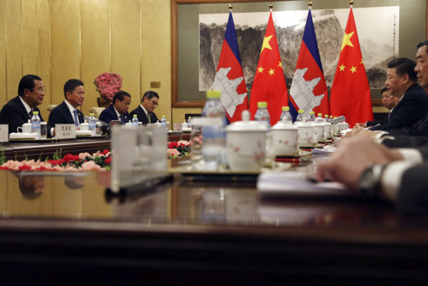 Cambodia's Hun Sen meets Xi Jinping on Beijing visit