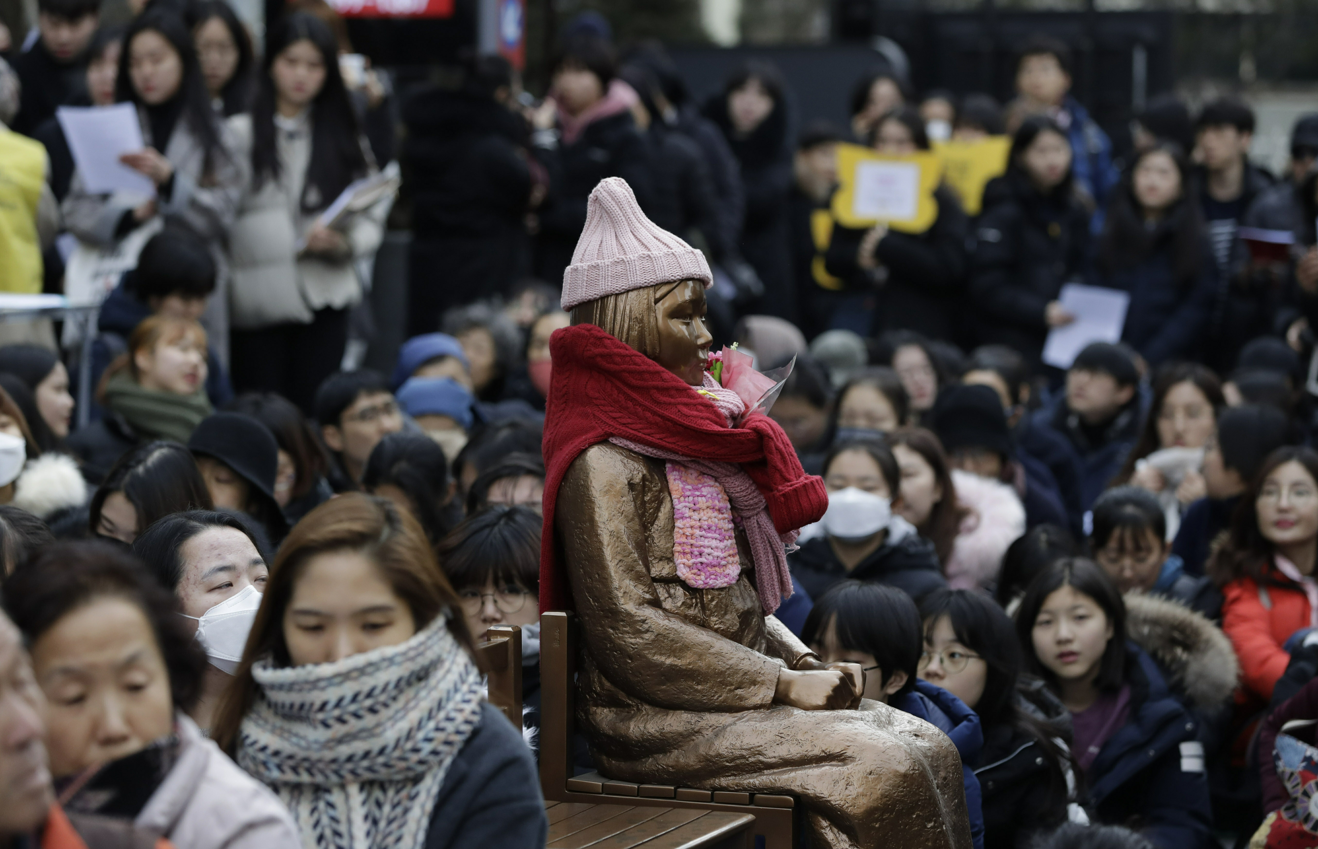 South Koreans mourn death of former WWII sex slave