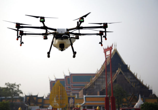 Bangkok flies drones, seeks better ideas to improve bad air