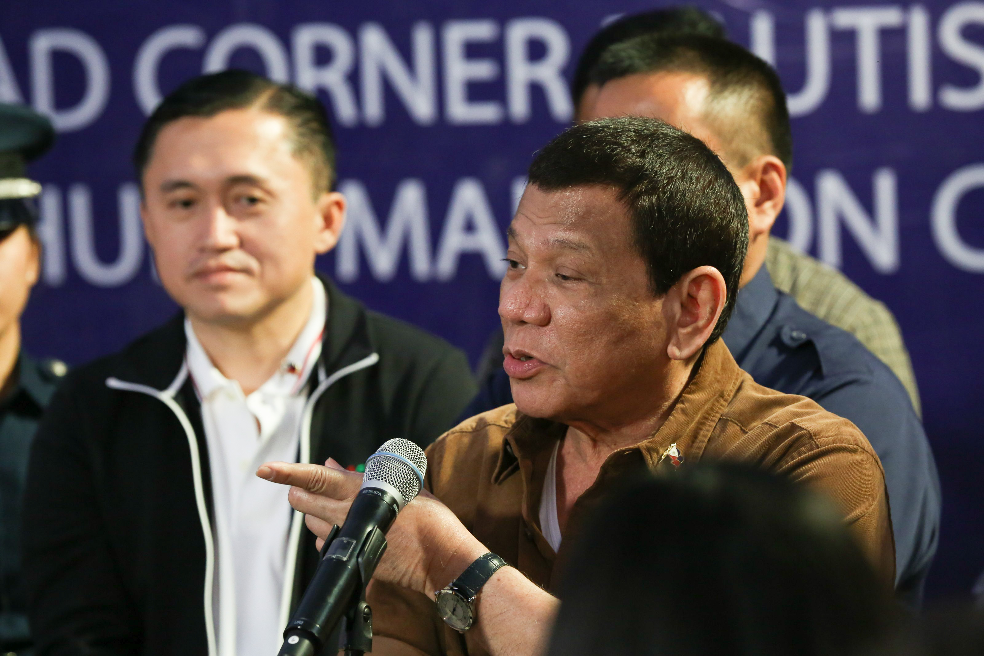 Duterte mocks opposition slate: ‘Otso Diretso’ to ‘hell’