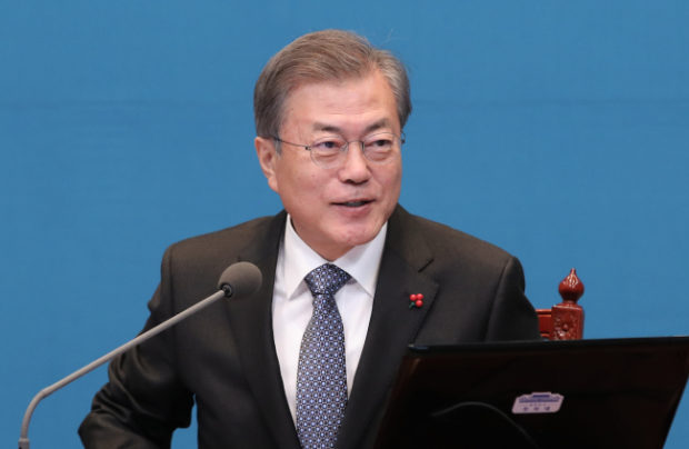 President Moon vows 'irreversible' peace in Korea