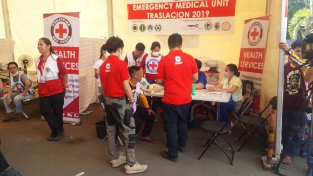 Red Cross volunteers assist 781 devotees in Translacion 2019