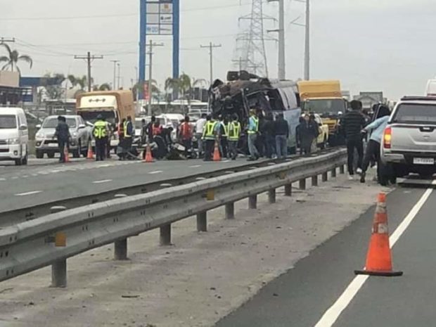 4 die in bus-truck collision on SCTEx