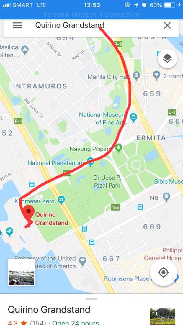 Manila gov’t says Traslacion 2019 route same as last year