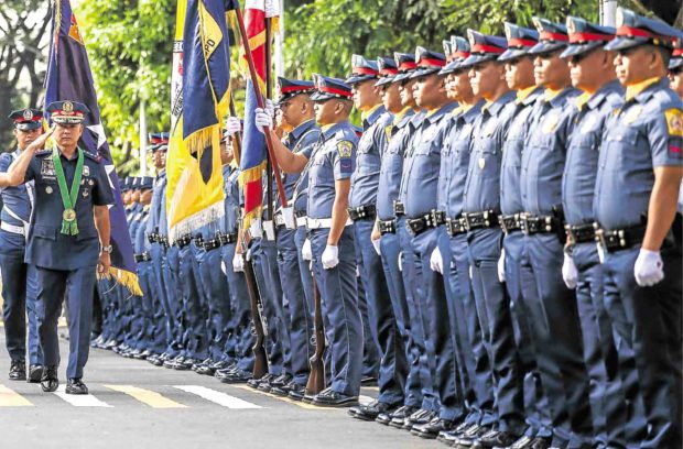 Duterte signs law to modify ranks of policemen