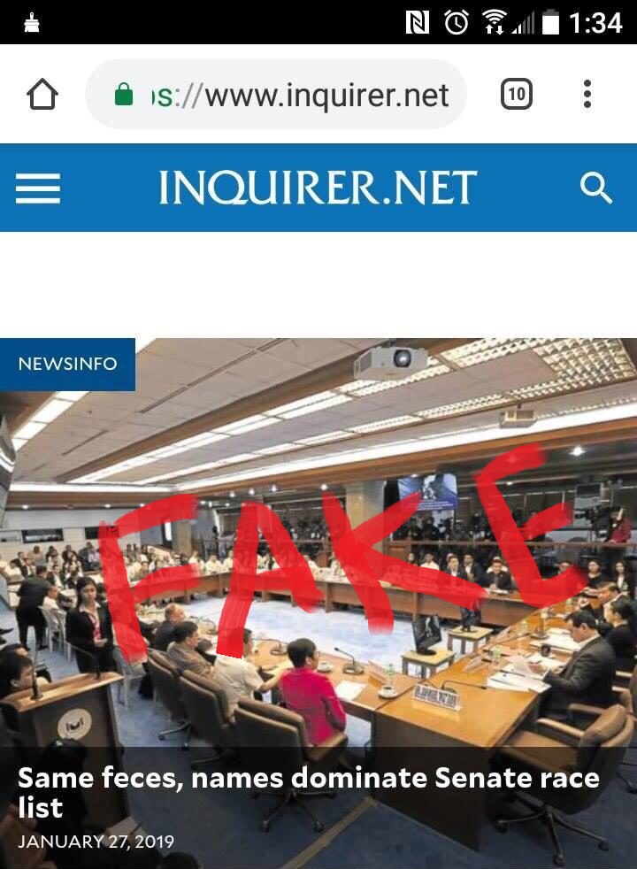 Don’t be fooled by fake ‘feces’ headline memes attributed to Inquirer