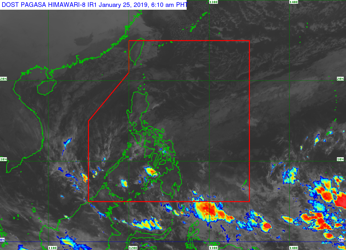 Cold front to bring cloudy skies, rain over Bicol, Eastern Visayas – Pagasa