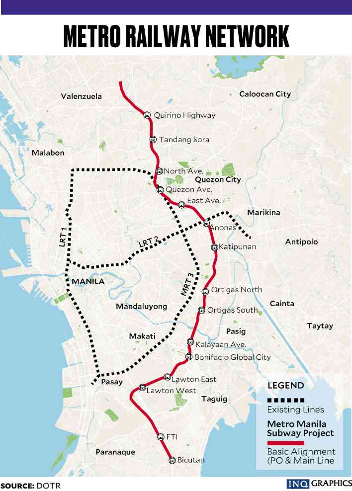 Metro Manila Subway project finally gets underway 