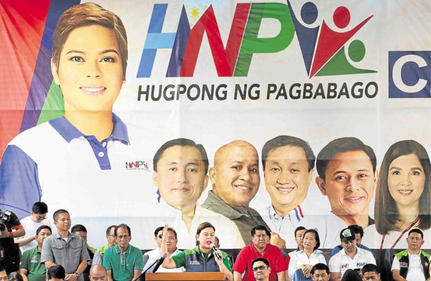 Sara Duterte, Hugpong kick off campaign where father won big