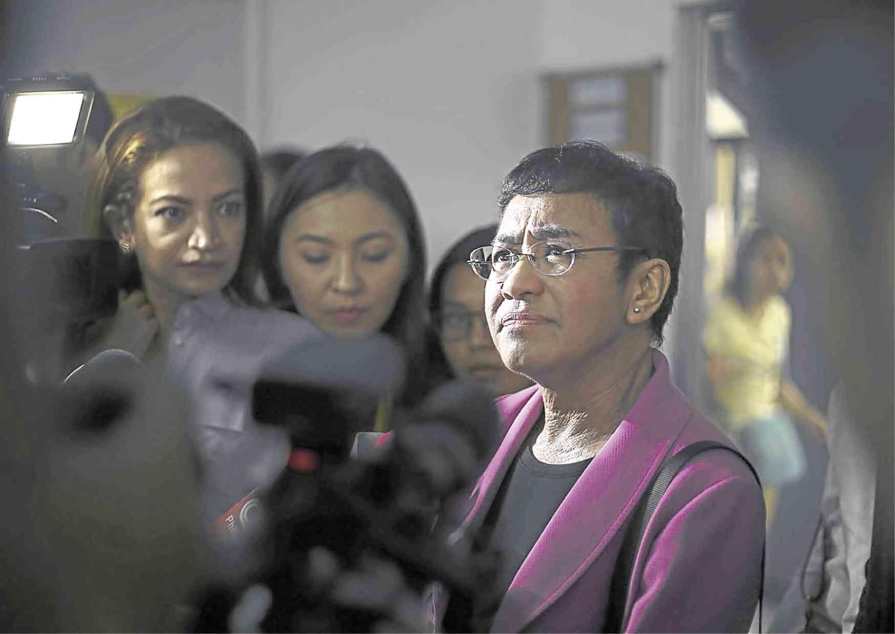 Businessman on Ressa’s arrest: ‘No one is above the law’
