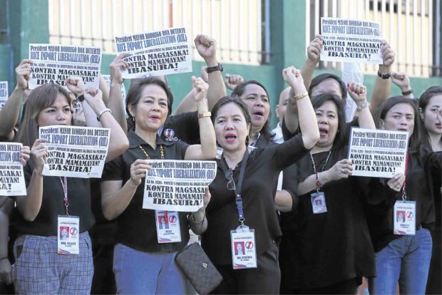 NFA employees fear job loss under rice import law