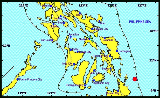 Magnitude 4.3 quake hits Surigao del Norte