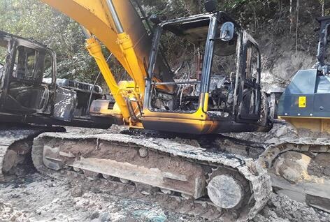 NPA ‘terrorists’ burn Kaliwa dam project heavy equipment – PNP