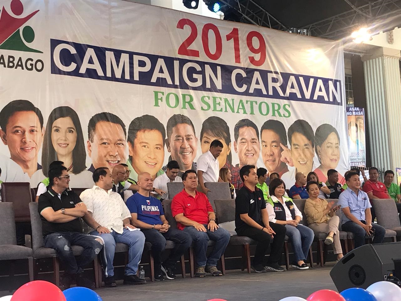 LOOK: Sara Duterte’s ‘Hugpong’ launches campaign for Senate bets