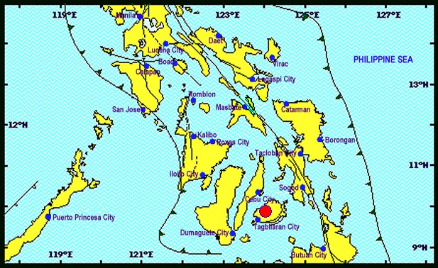 3.5-magnitude quake strikes Bohol