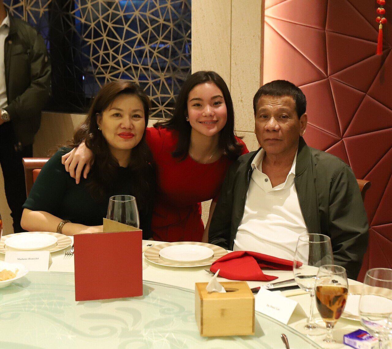 Duterte makes another HK trip with wife, daughter
