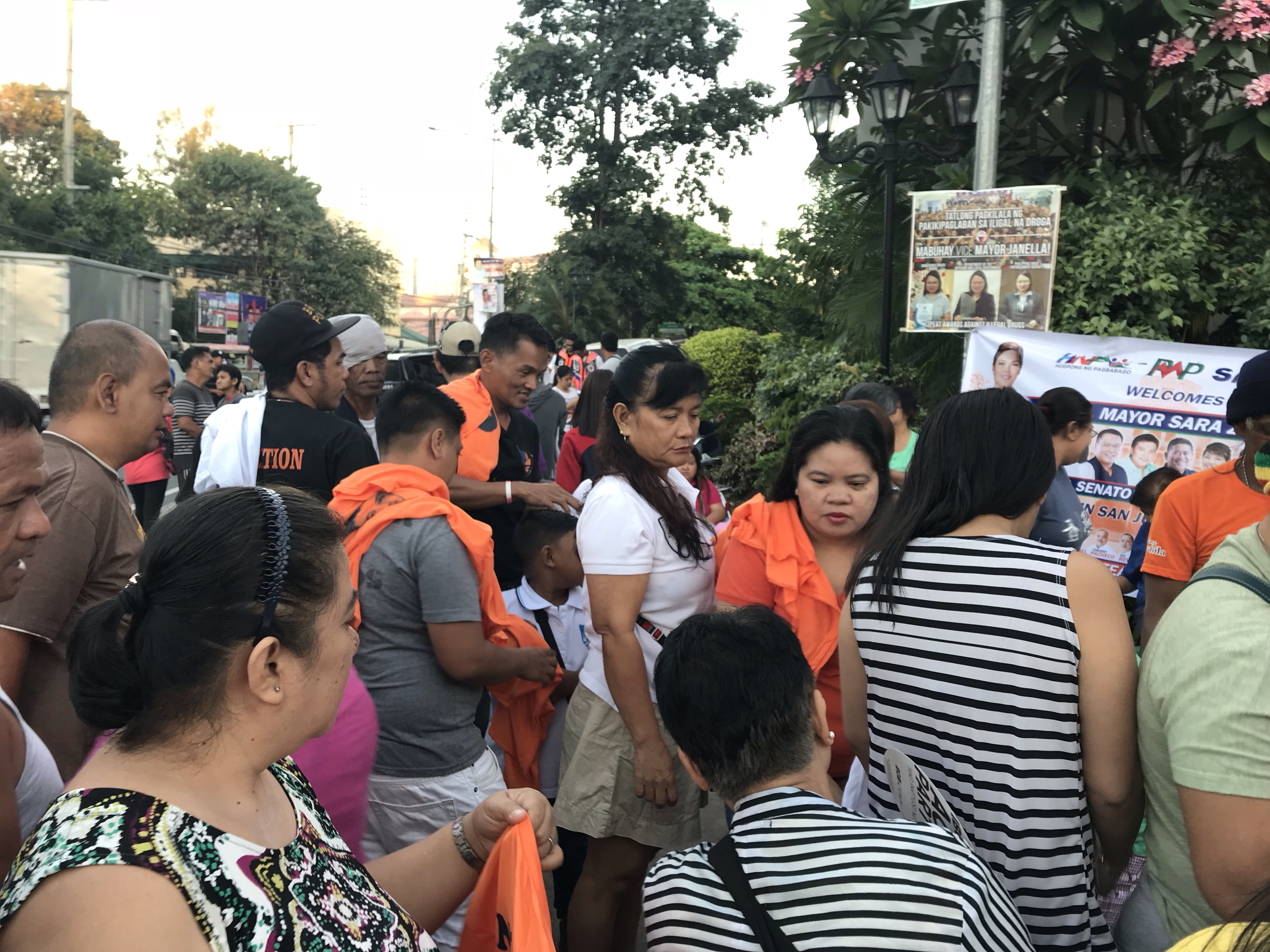 LOOK: ‘Hugpong’ supporters troop to San Juan for rally