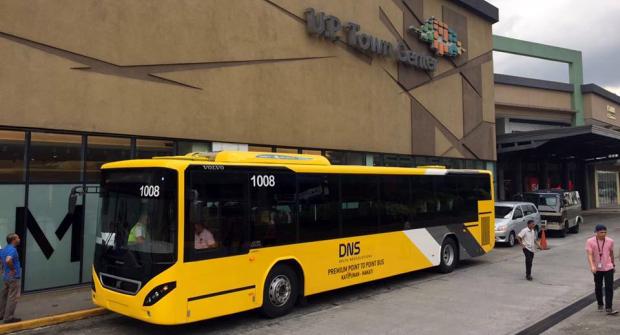 DNS P2P bus at UP Town Center