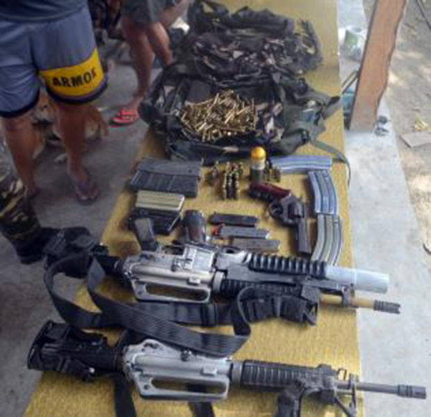 Gov’t soldiers find BIFF guns in Maguindanao comfort room