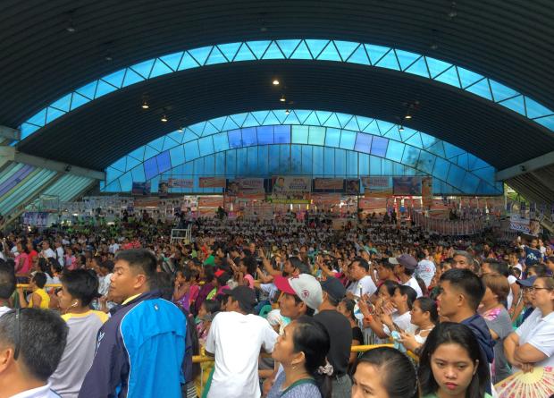 Crowd at HNP rally in Olongapo