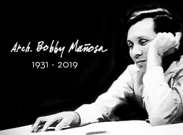 Palace mourns passing of National Artist Bobby Mañosa