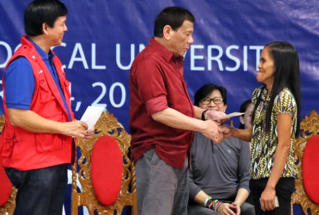 Rodrigo Duterte at Cebu Technological University