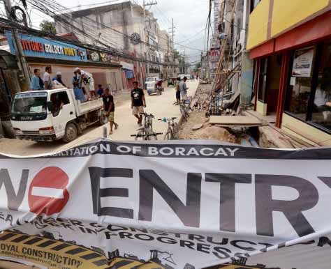 Delay in full Boracay road rehab turns travel into ‘horror’